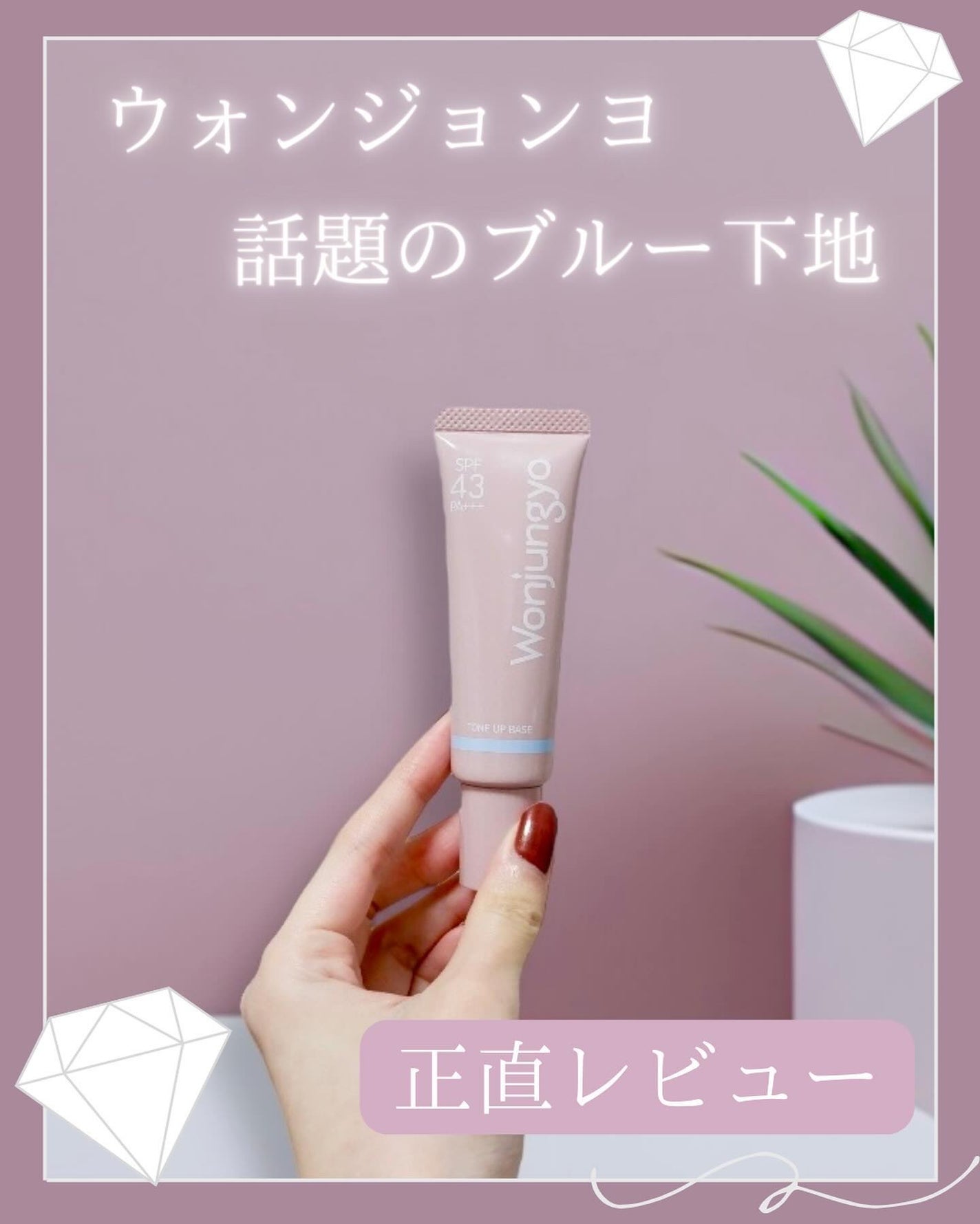 ウォンジョンヨ トーンアップベース NA/Wonjungyo/化粧下地を使ったクチコミ(1枚目)