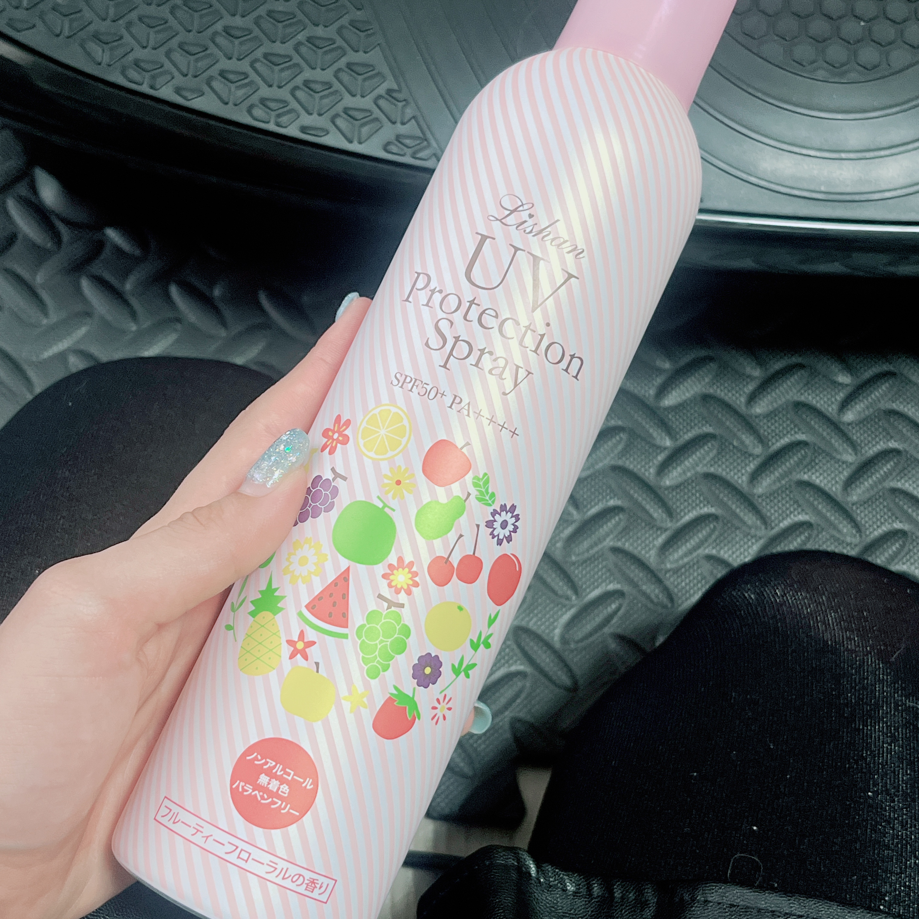 UVスプレー フルーティーフローラルの香り/リシャン/日焼け止めミスト・スプレーを使ったクチコミ（1枚目）