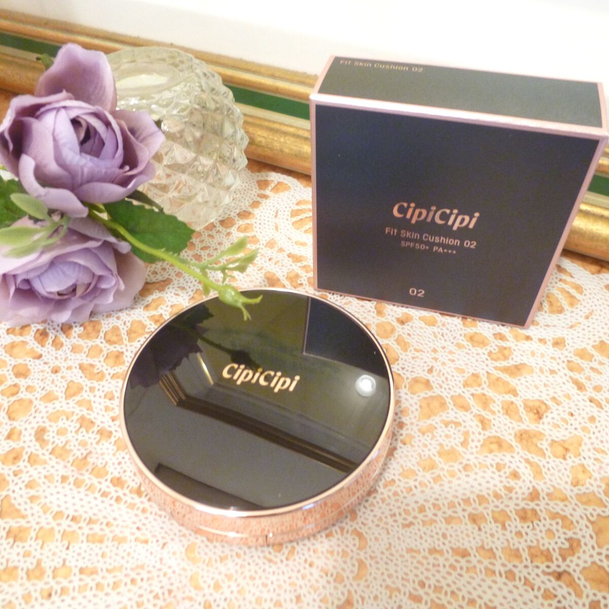 シピシピ フィットスキンクッション/CipiCipi/クッションファンデーションを使ったクチコミ（3枚目）