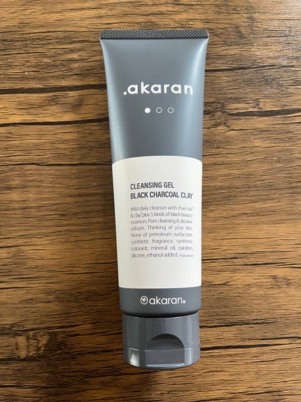ブラックジェルクレンジング/.akaran/クレンジングジェルを使ったクチコミ(1枚目)