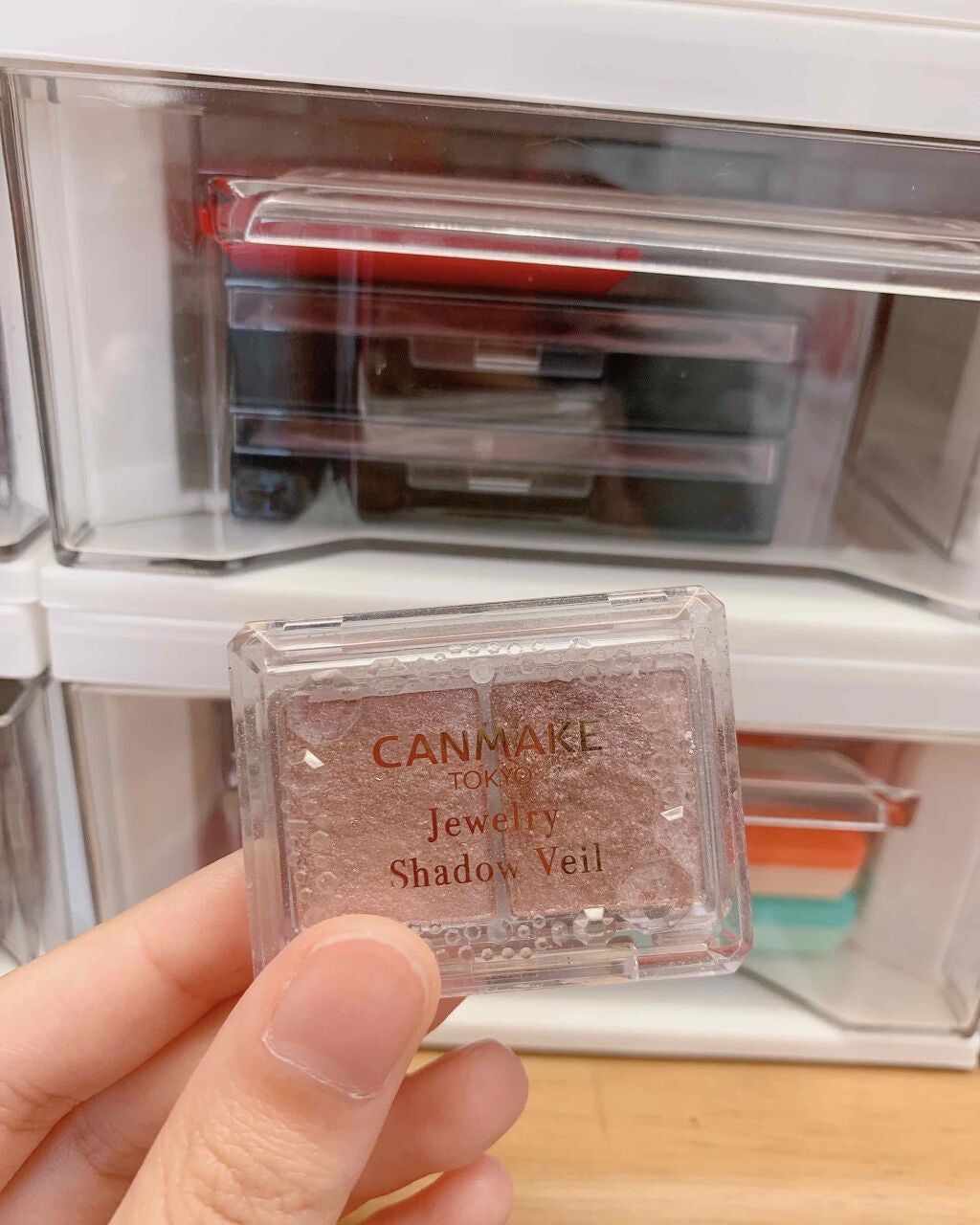 ジュエリーシャドウベール/キャンメイク/アイシャドウパレットを使ったクチコミ(1枚目)