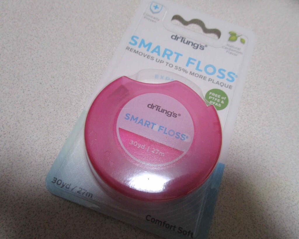 ももも on LIPS 「ドクタータング スマートフロスiHerbで400円くらいで購入..」(1枚目)