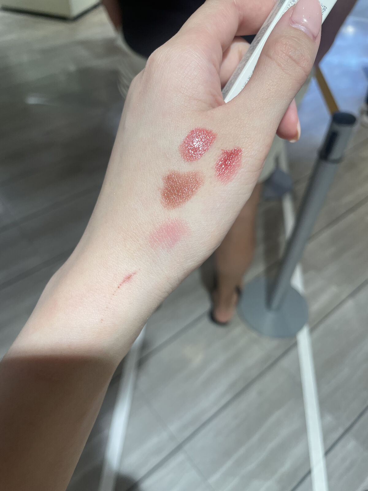 ティントマイスターリップ 02 無敵レッド/iDIMPLE/リップティントを使ったクチコミ（3枚目）