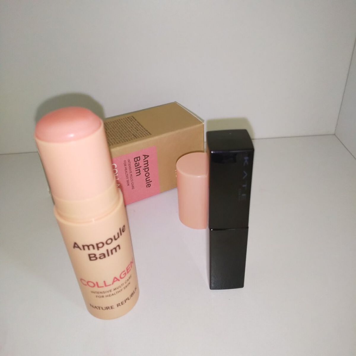 スティック美容液(コラーゲン)/ネイチャーリパブリック/フェイスバームを使ったクチコミ（2枚目）