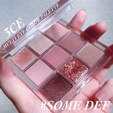 3CE MULTI EYE COLOR PALETTE SOME DEF/3CE/アイシャドウパレットを使ったクチコミ（1枚目）