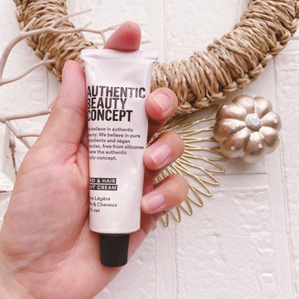 ハンド&ヘア ライトセラム/AUTHENTIC BEAUTY CONCEPT/ハンドクリームを使ったクチコミ(3枚目)