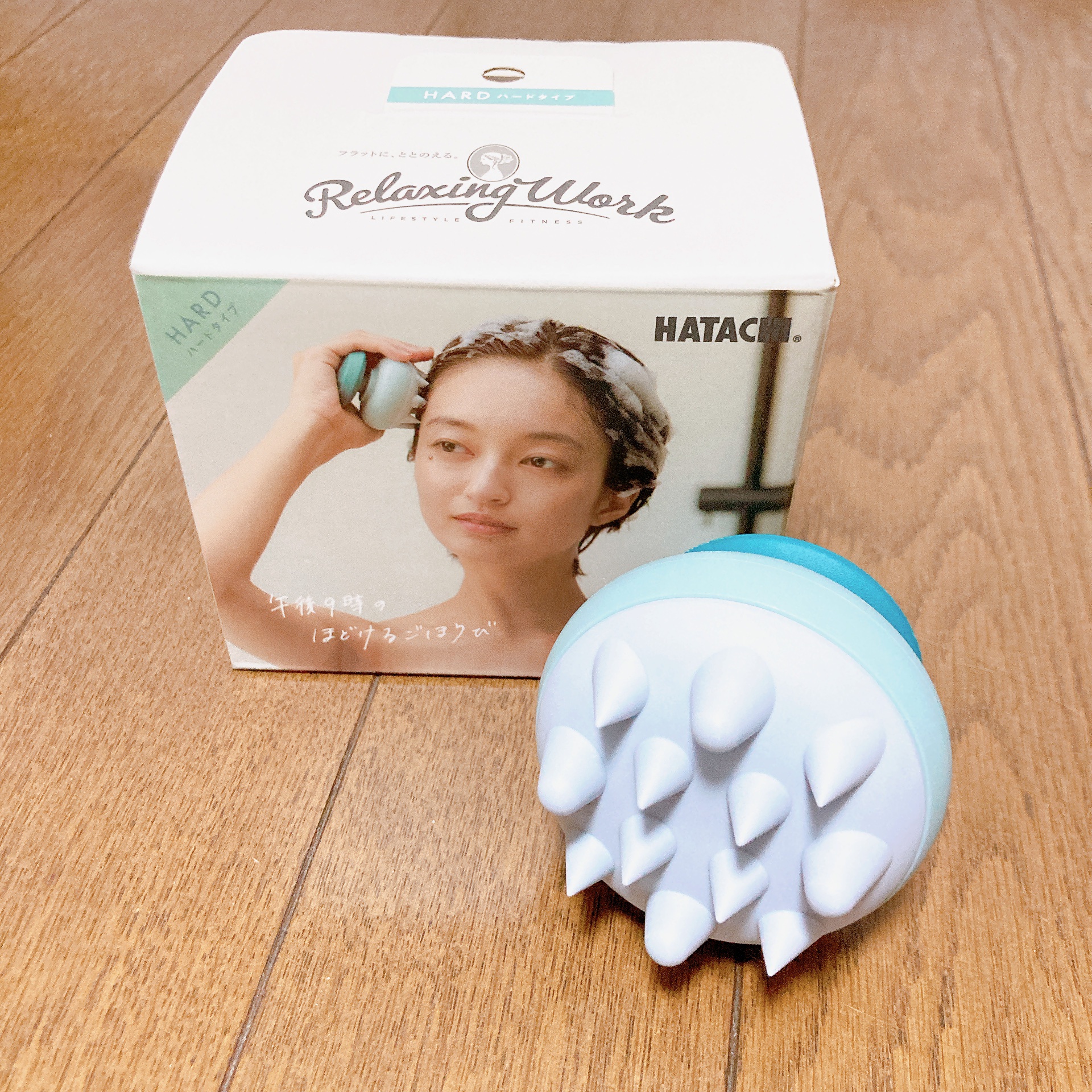 リセットここち/羽立工業/スカルプブラシを使ったクチコミ（2枚目）