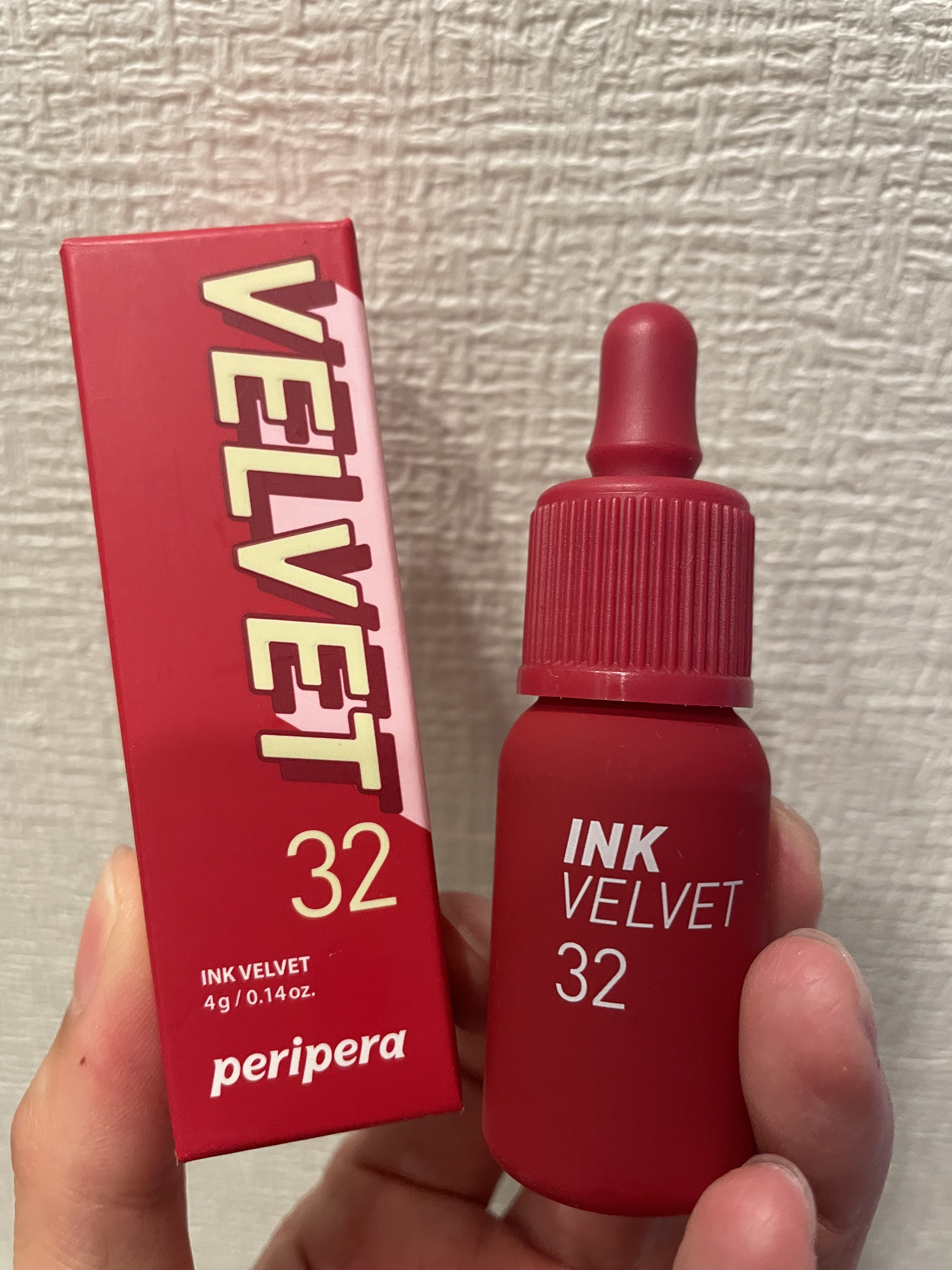 シフォンブラーティント 19 特大りんご/CLIO/リップティントを使ったクチコミ（2枚目）