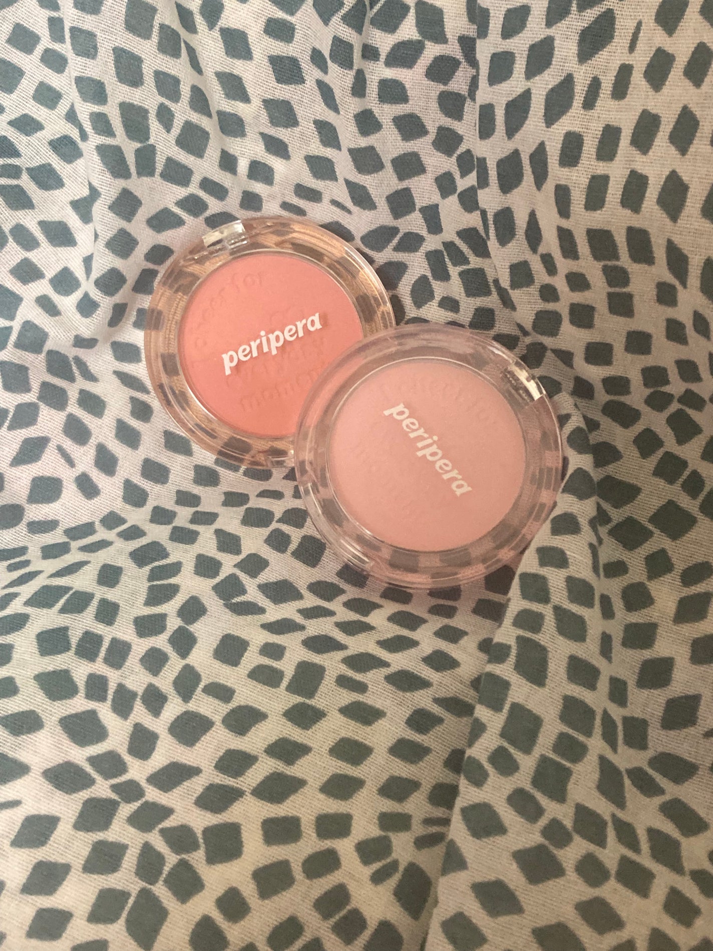 ピュア ブラッシュド サンシャイン チーク/PERIPERA/パウダーチークを使ったクチコミ(1枚目)