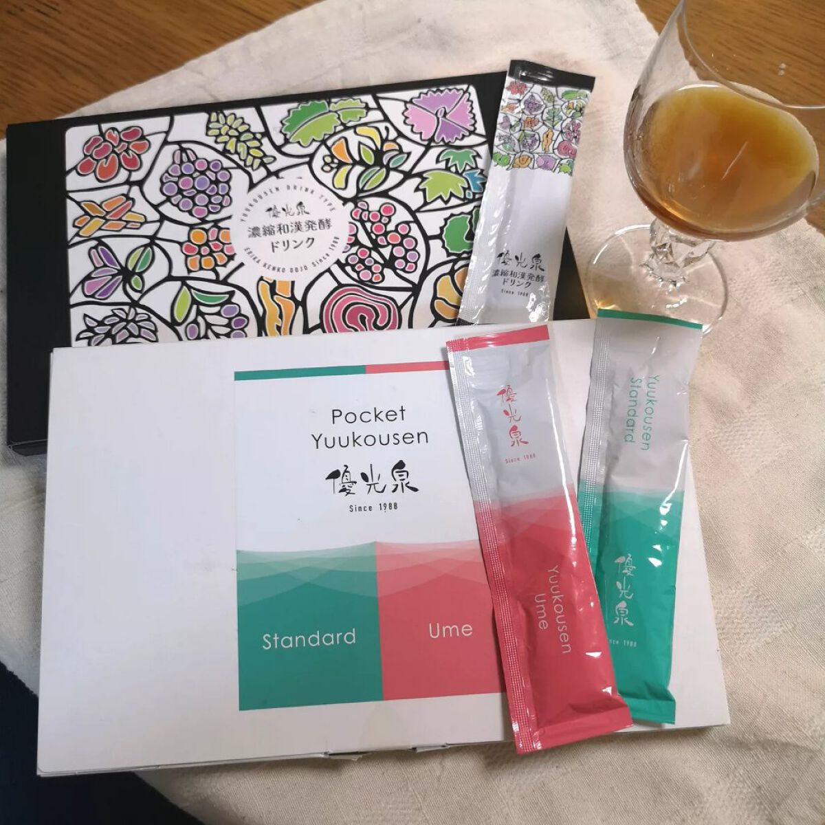 ポケット優光泉 濃縮和漢発酵ドリンク/優光泉/酵素ドリンクを使ったクチコミ（1枚目）