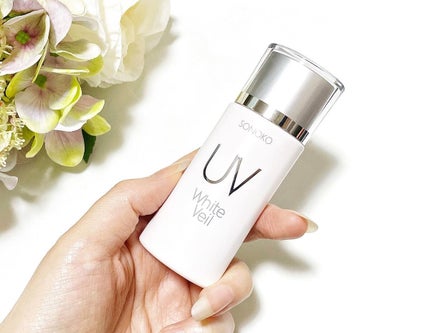 UVホワイトヴェール/SONOKO/化粧下地を使ったクチコミ(4枚目)