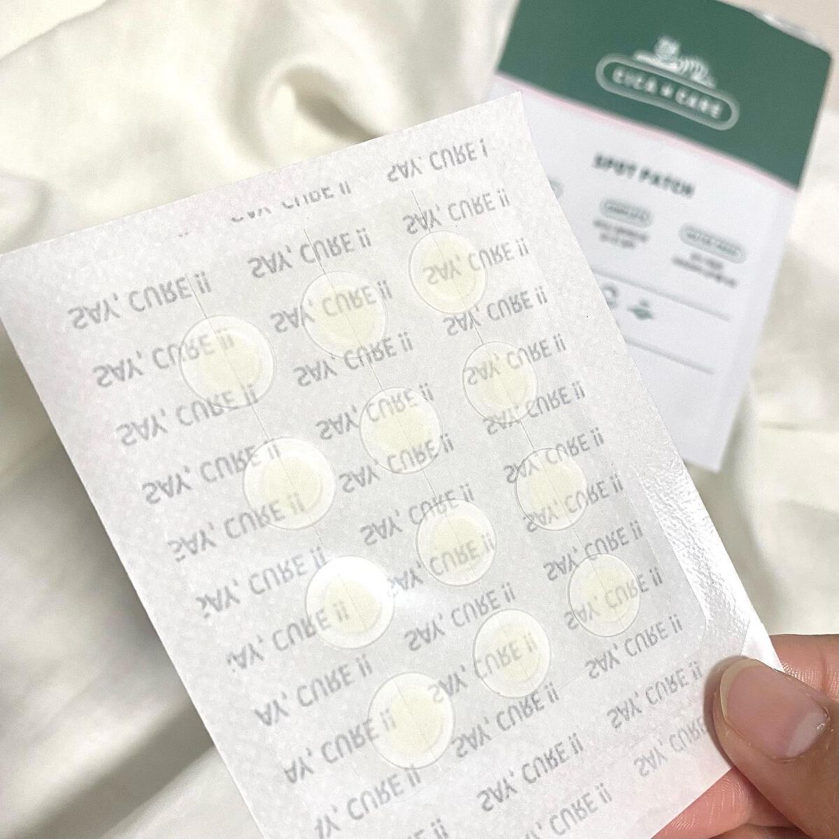 プロCICA クリアスポットパッチ/VT/その他スキンケアを使ったクチコミ（2枚目）