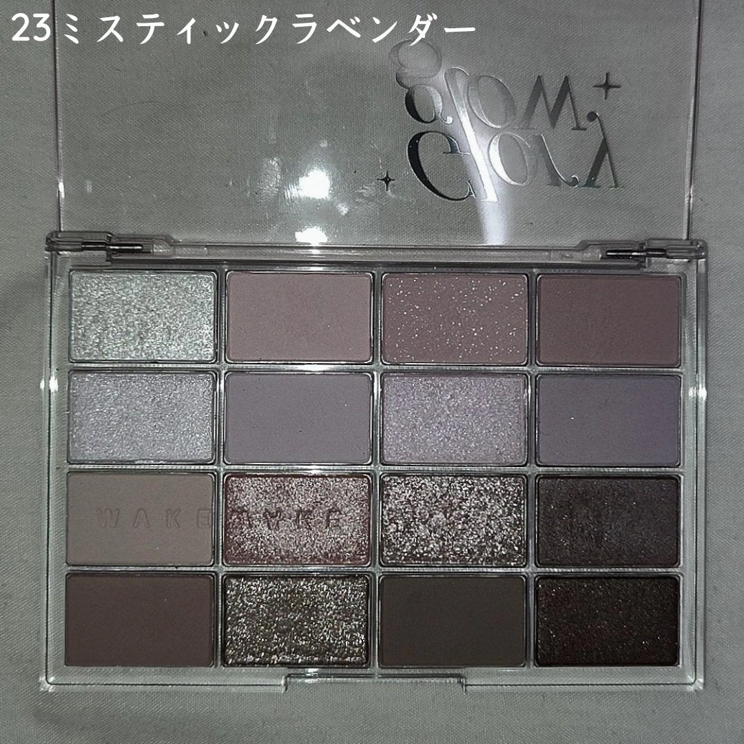 ソフトブラーリングアイパレット/wakemake/アイシャドウパレットを使ったクチコミ(2枚目)