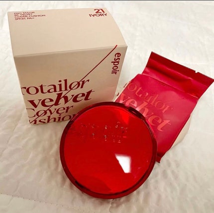 プロテーラービーベルベットカバークッション/espoir/クッションファンデーションを使ったクチコミ(1枚目)