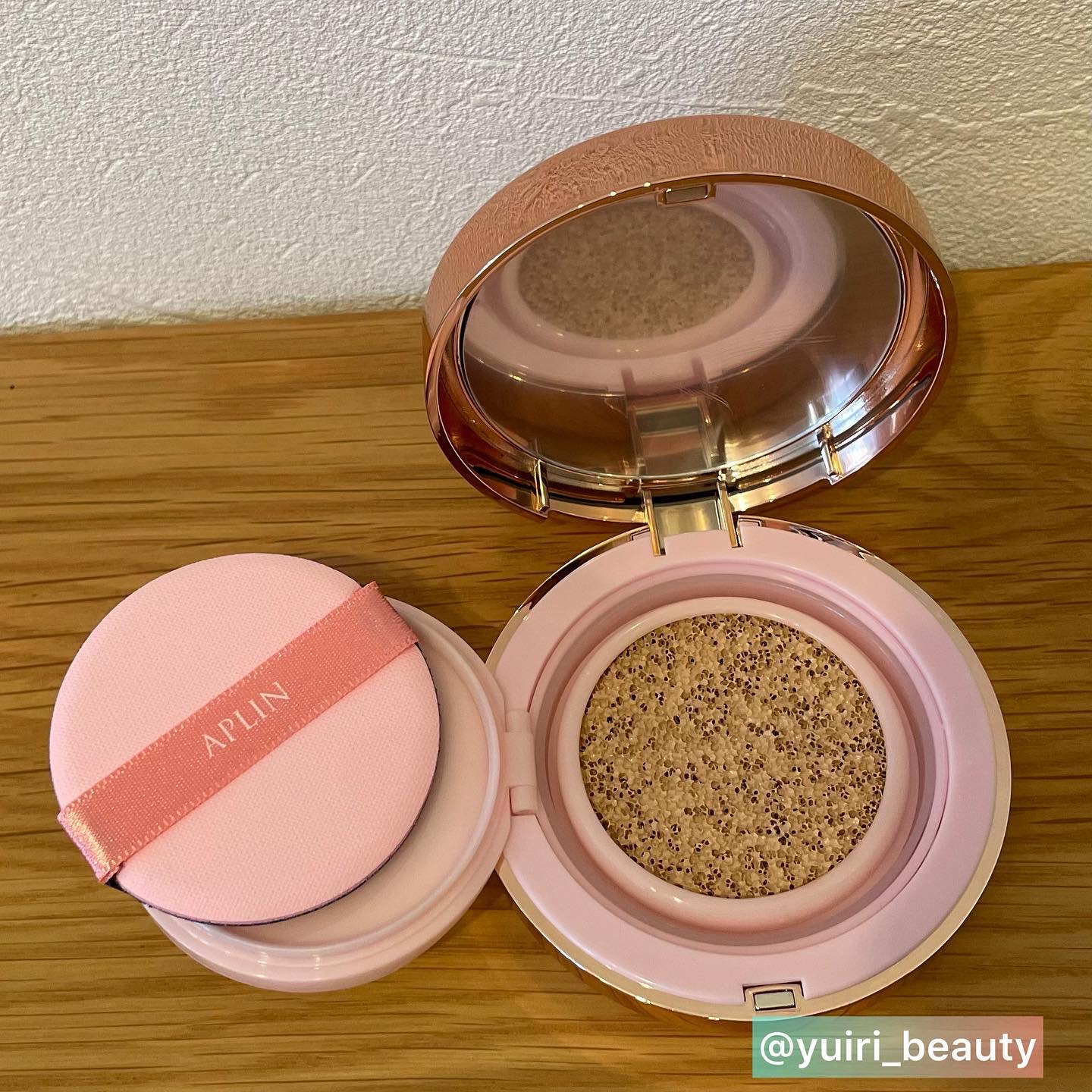 ピンクティーツリーカバープライマークッション/APLIN/クッションファンデーションを使ったクチコミ（2枚目）