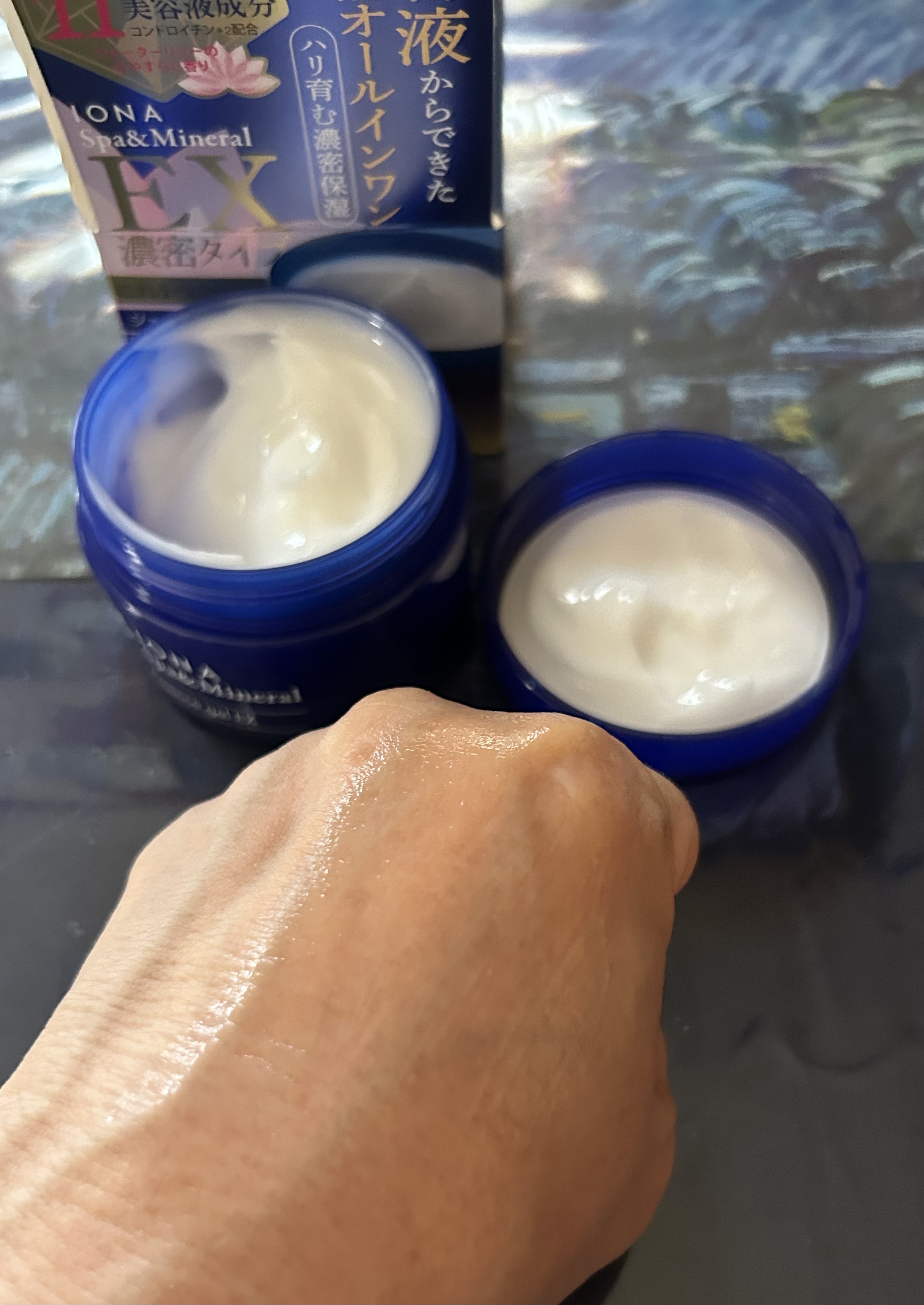 エッセンス ジェル EX/イオナ スパ＆ミネラル/オールインワン化粧品を使ったクチコミ（1枚目）