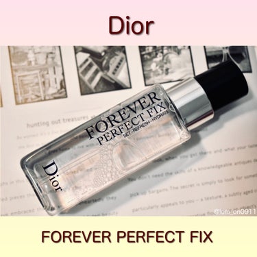 ディオールスキン フォーエヴァー メイクアップ フィックス ミスト/Dior/化粧下地を使ったクチコミ（1枚目）