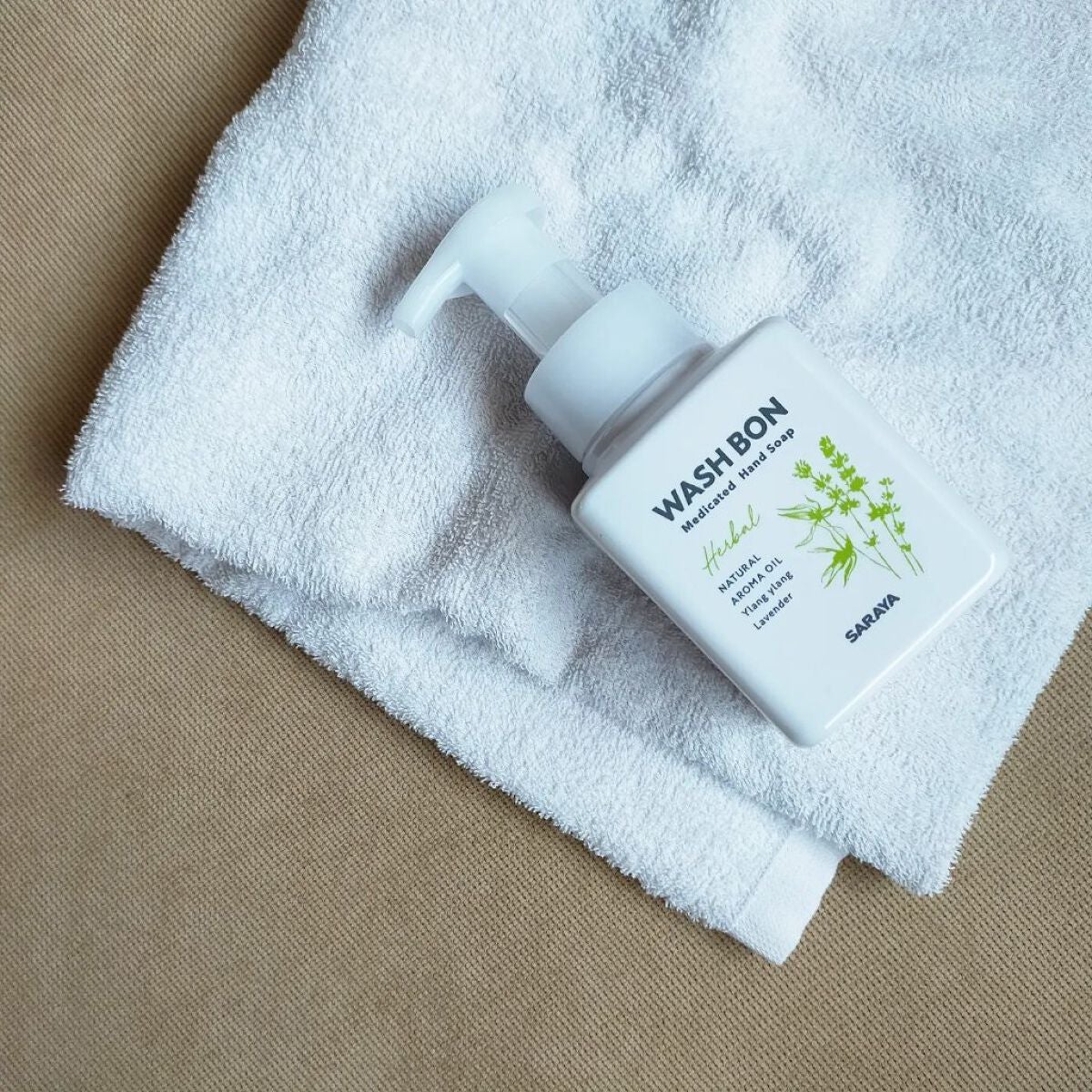 ウォシュボン ハーバル薬用ハンドソープ/サラヤ/ハンドソープを使ったクチコミ(1枚目)