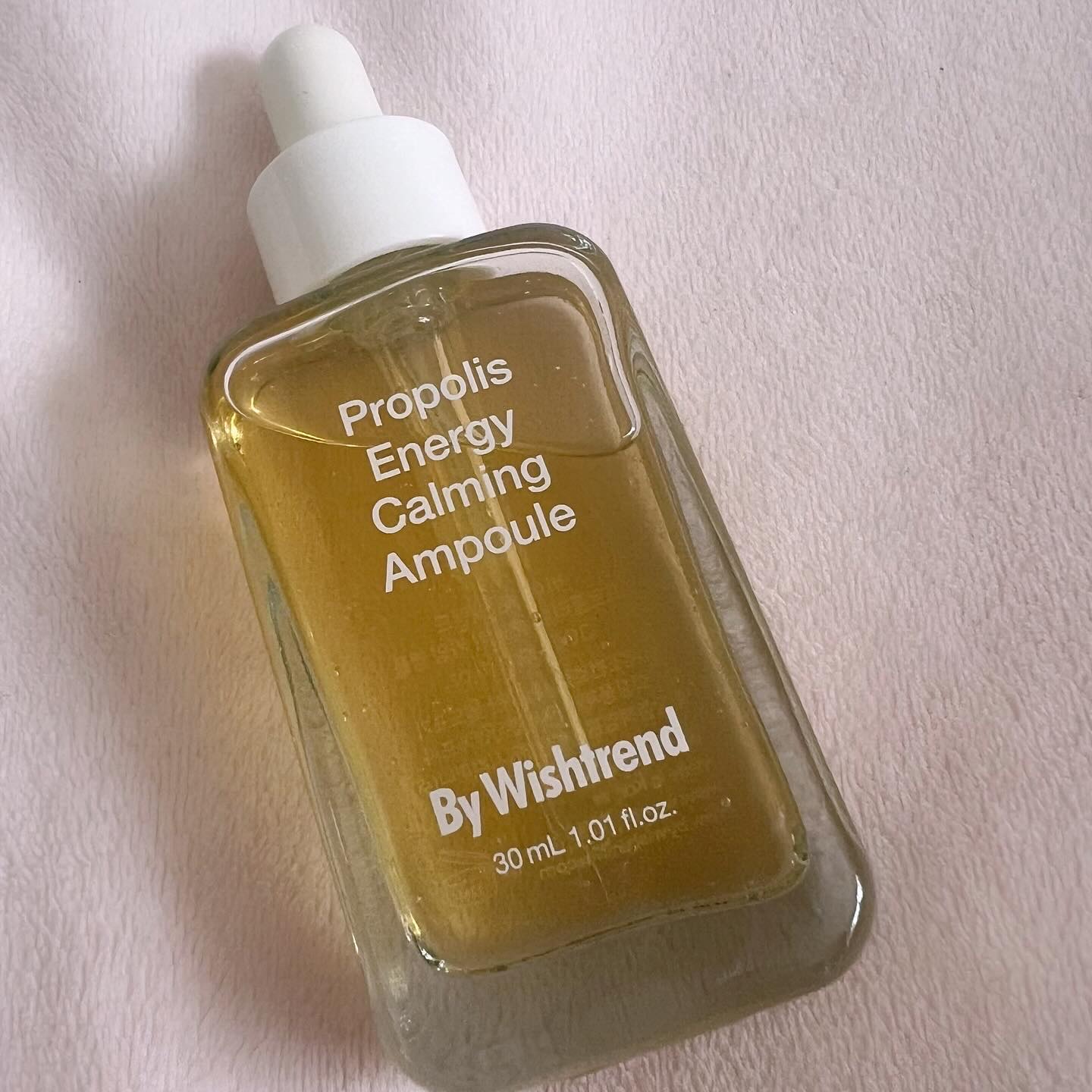 プロポリスエナジーカーミングアンプル/By Wishtrend/美容液を使ったクチコミ（2枚目）