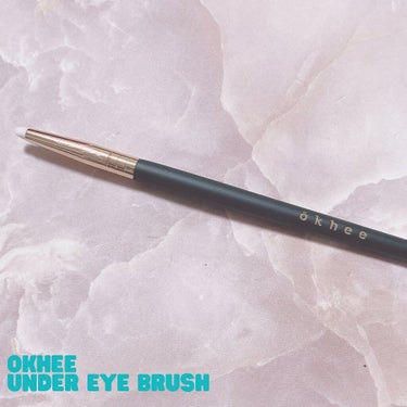 okhee Under Eye Brush(NUN08)/SOOA DOR/メイクブラシを使ったクチコミ（5枚目）