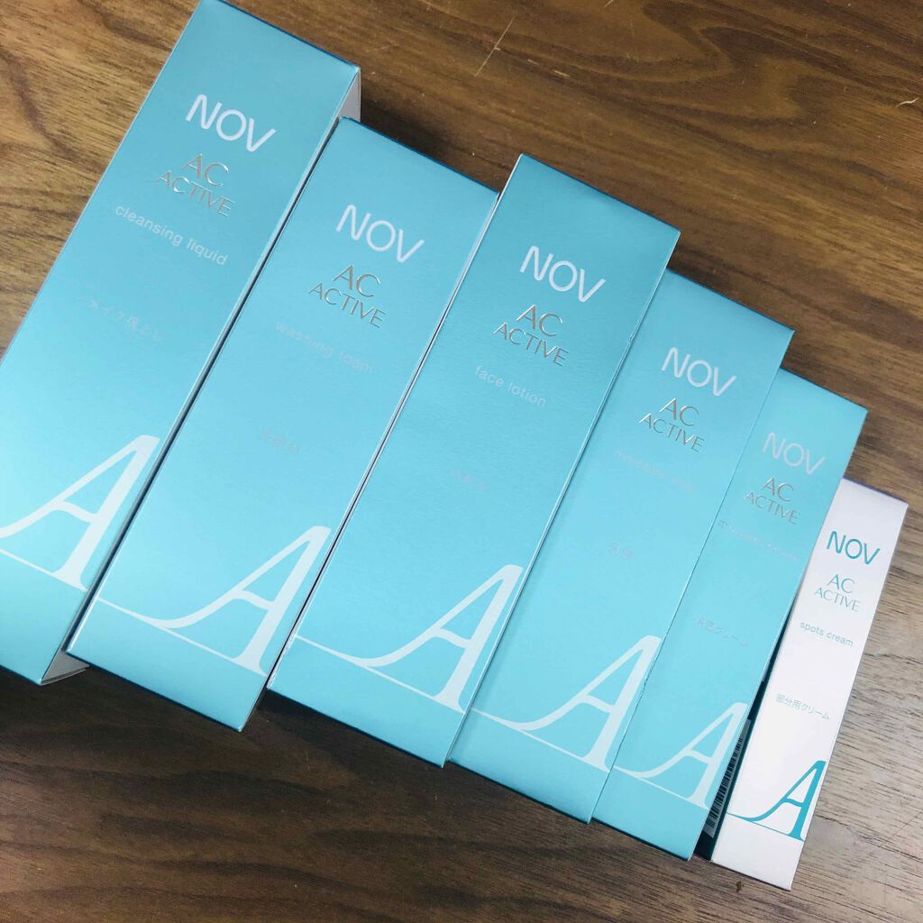 ACアクティブ ウォッシングフォーム/NOV/洗顔フォームを使ったクチコミ(1枚目)