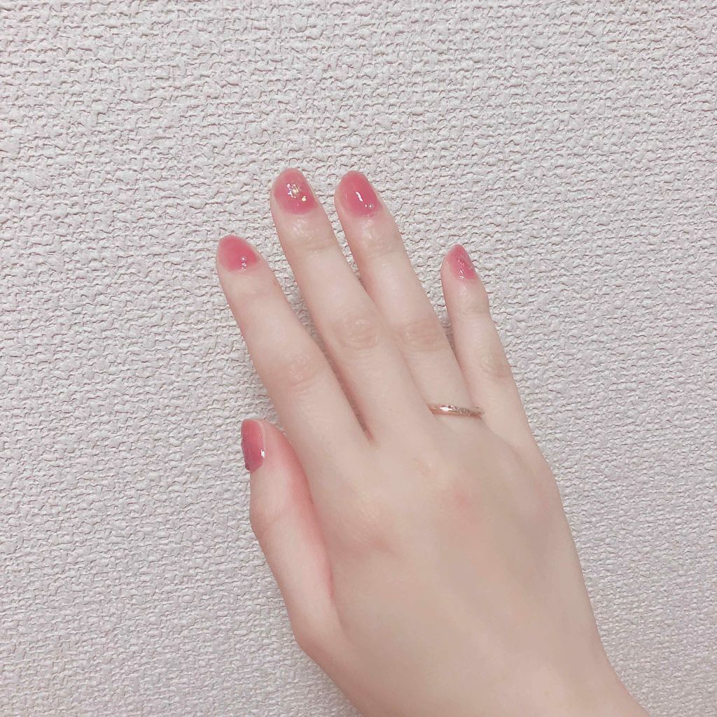 無印良品 ネイルカラーのクチコミ「🌸🌸🌸ちゅるんネイル🌸🌸🌸
ぷっくり、うるっとしたネイルしてみませんか⁇
そろそろ春ですね( .....」（2枚目）