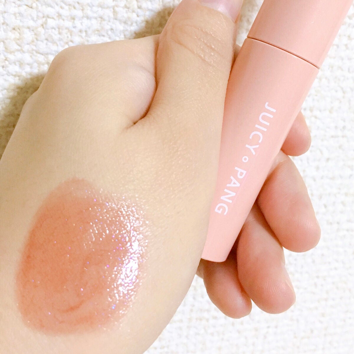 アピュー ジューシーパン スパークリングティント/A’pieu/口紅を使ったクチコミ(3枚目)