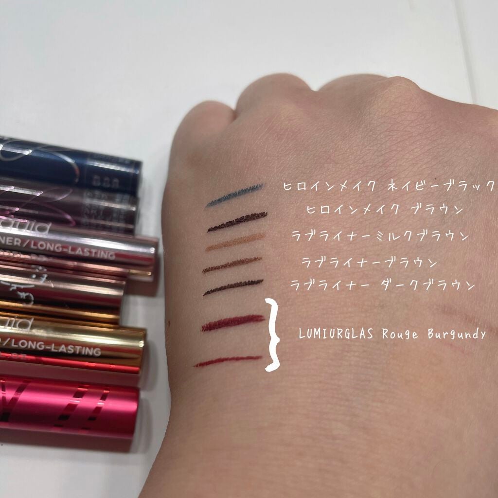 スキルレスライナー/LUMIURGLAS/リキッドアイライナーを使ったクチコミ(3枚目)