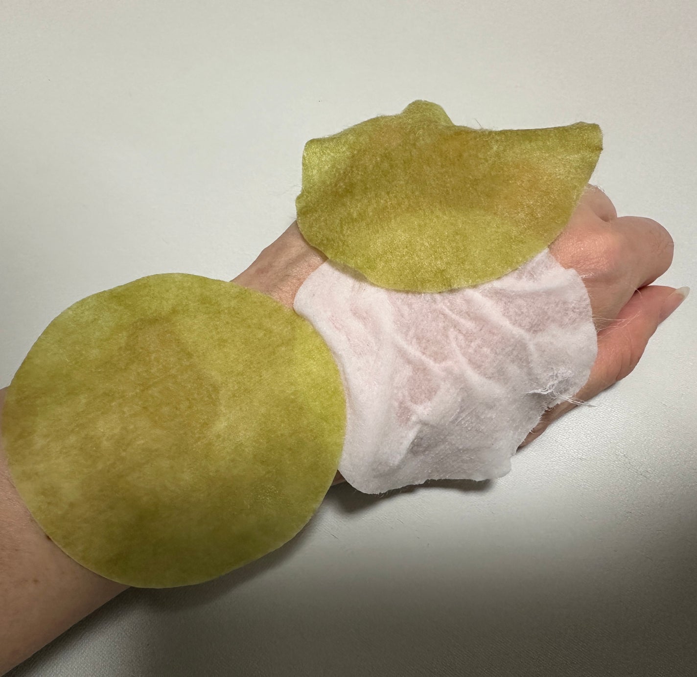 ピュアアルテミシアカーミングパッド/HANYUL(ハンユル)/トナーパッドを使ったクチコミ(3枚目)