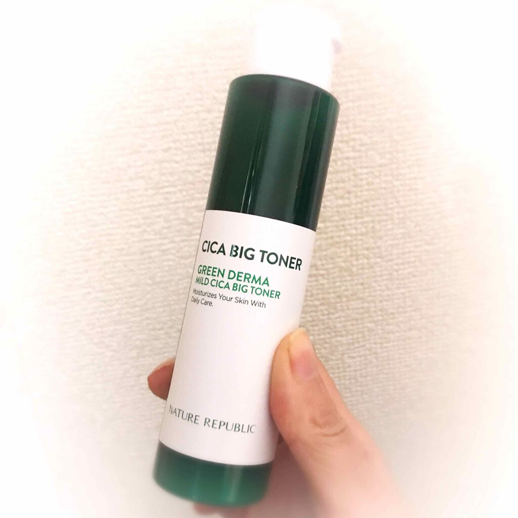 グリーン ダーマCICAビックトナー/ネイチャーリパブリック/化粧水を使ったクチコミ（1枚目）