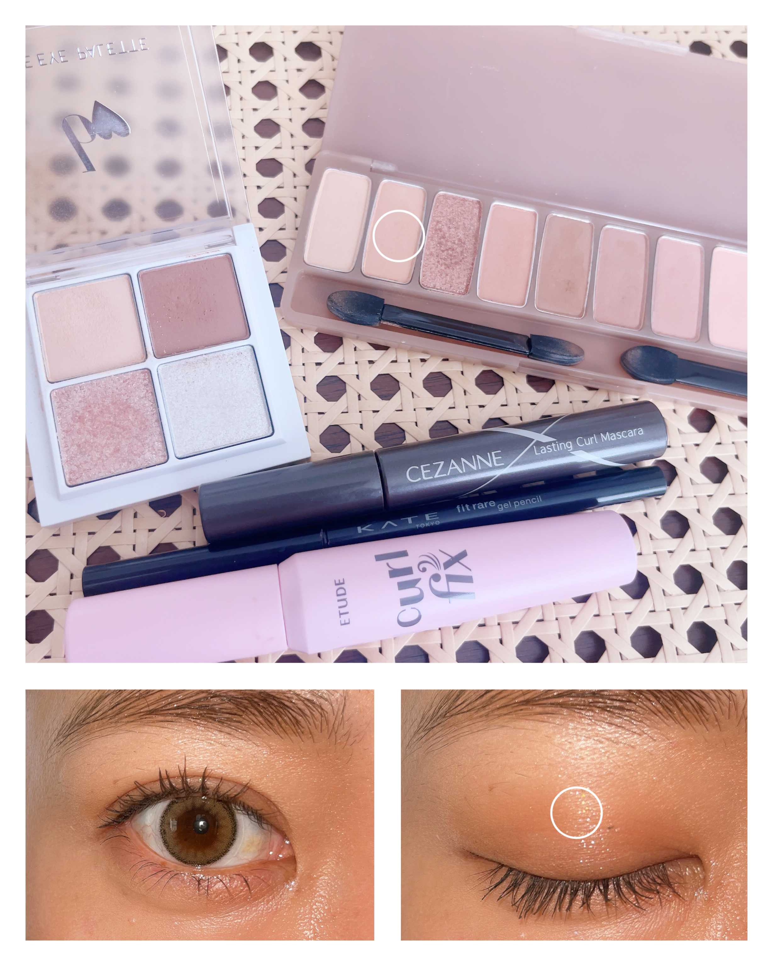 THE アイパレR/b idol/アイシャドウパレットを使ったクチコミ（1枚目）