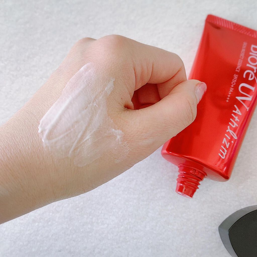 UV  アスリズム　スキンプロテクトエッセンス/ビオレ/日焼け止めローションを使ったクチコミ（3枚目）