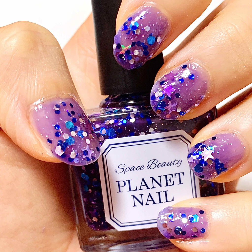 ネイルポリッシュ PLB29 捻じ曲げられた宇宙【旧】/PLANET NAIL/マニキュアを使ったクチコミ（1枚目）