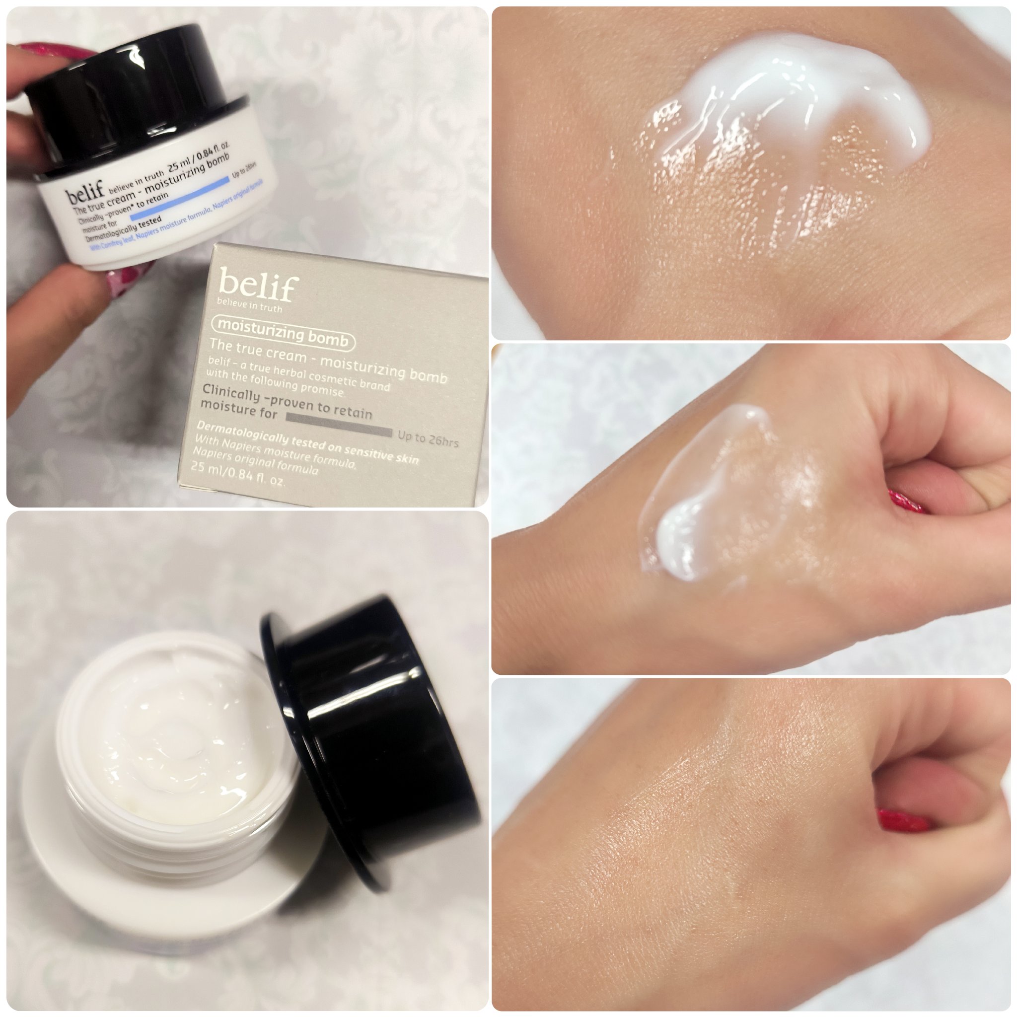 ザトゥルークリームモイスチャライジングバーム/belif/フェイスクリームを使ったクチコミ（2枚目）