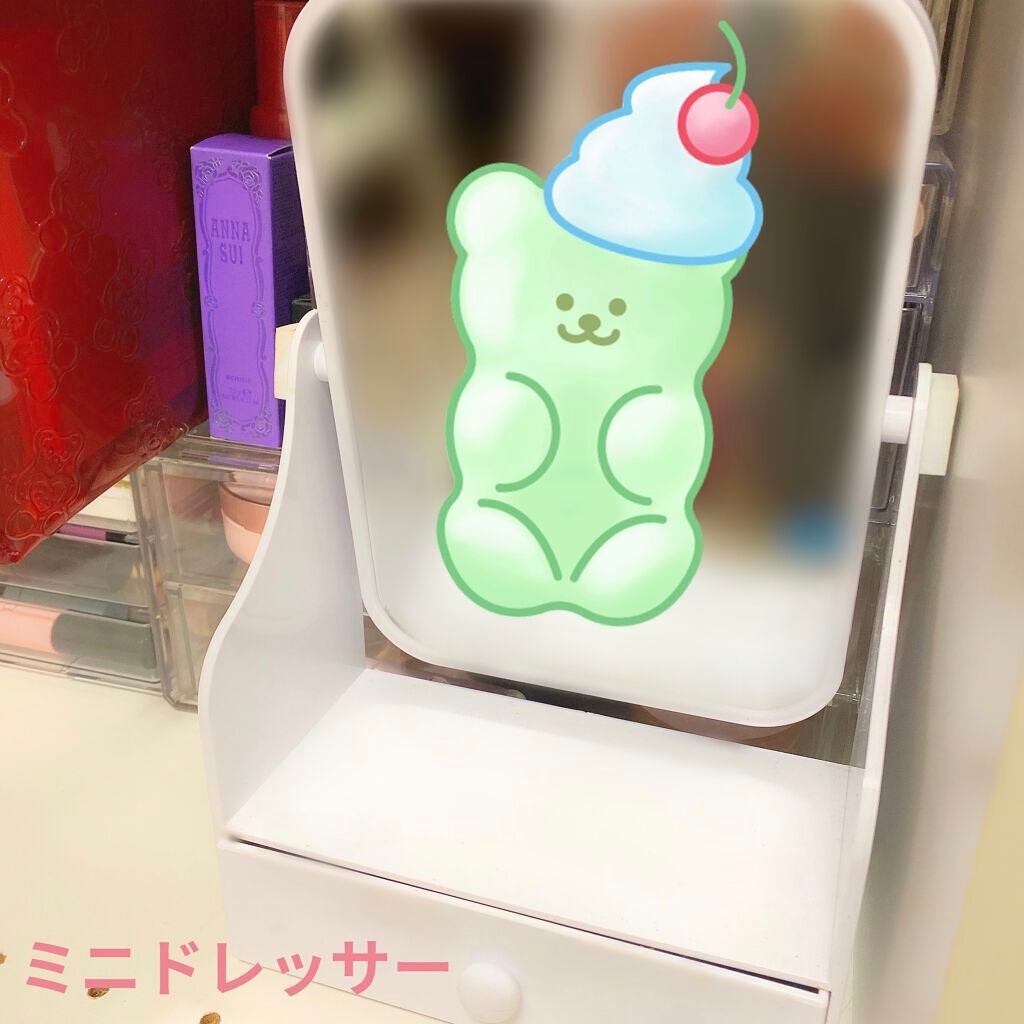 3段式クリアーケース/DAISO/その他化粧小物を使ったクチコミ(8枚目)