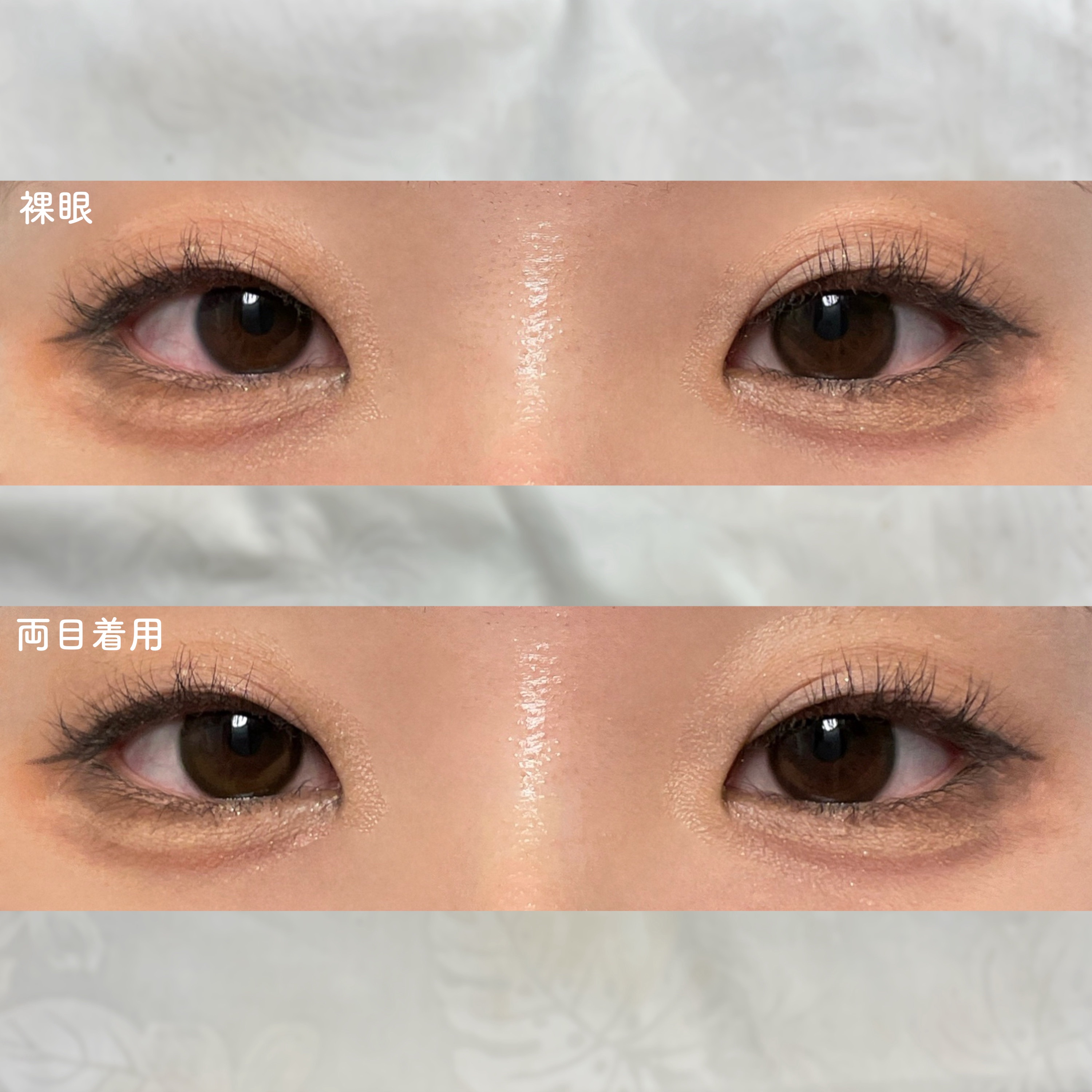 エバーカラーワンデーミリモア/エバーカラー/ワンデー（１DAY）カラコンを使ったクチコミ（3枚目）