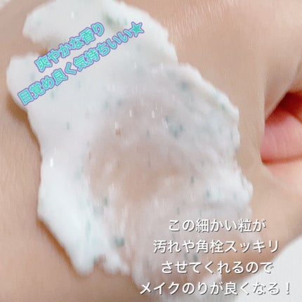 フェイスポリッシャー リフレッシング(ミント)/SABON/スクラブ・ゴマージュを使ったクチコミ(2枚目)