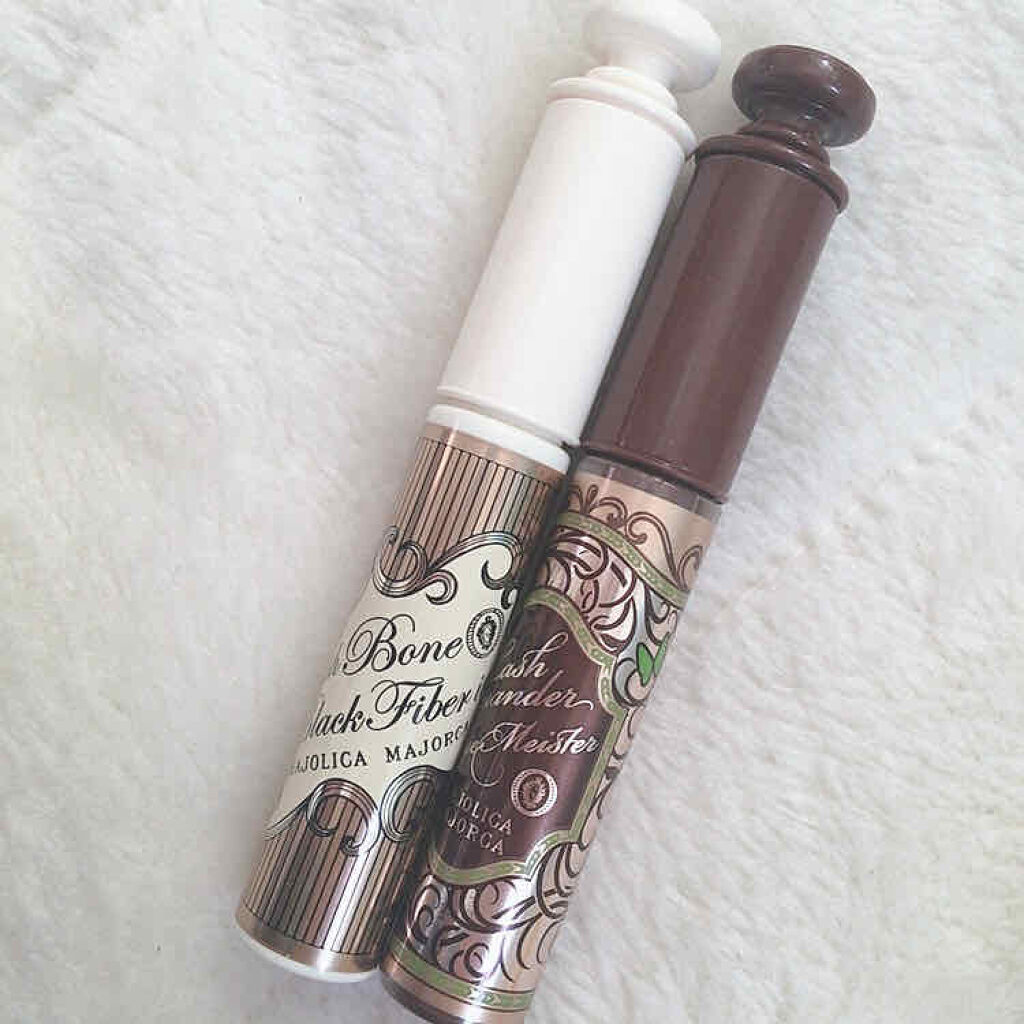 ラッシュボーン ブラックファイバーイン/MAJOLICA MAJORCA/マスカラ下地を使ったクチコミ（1枚目）