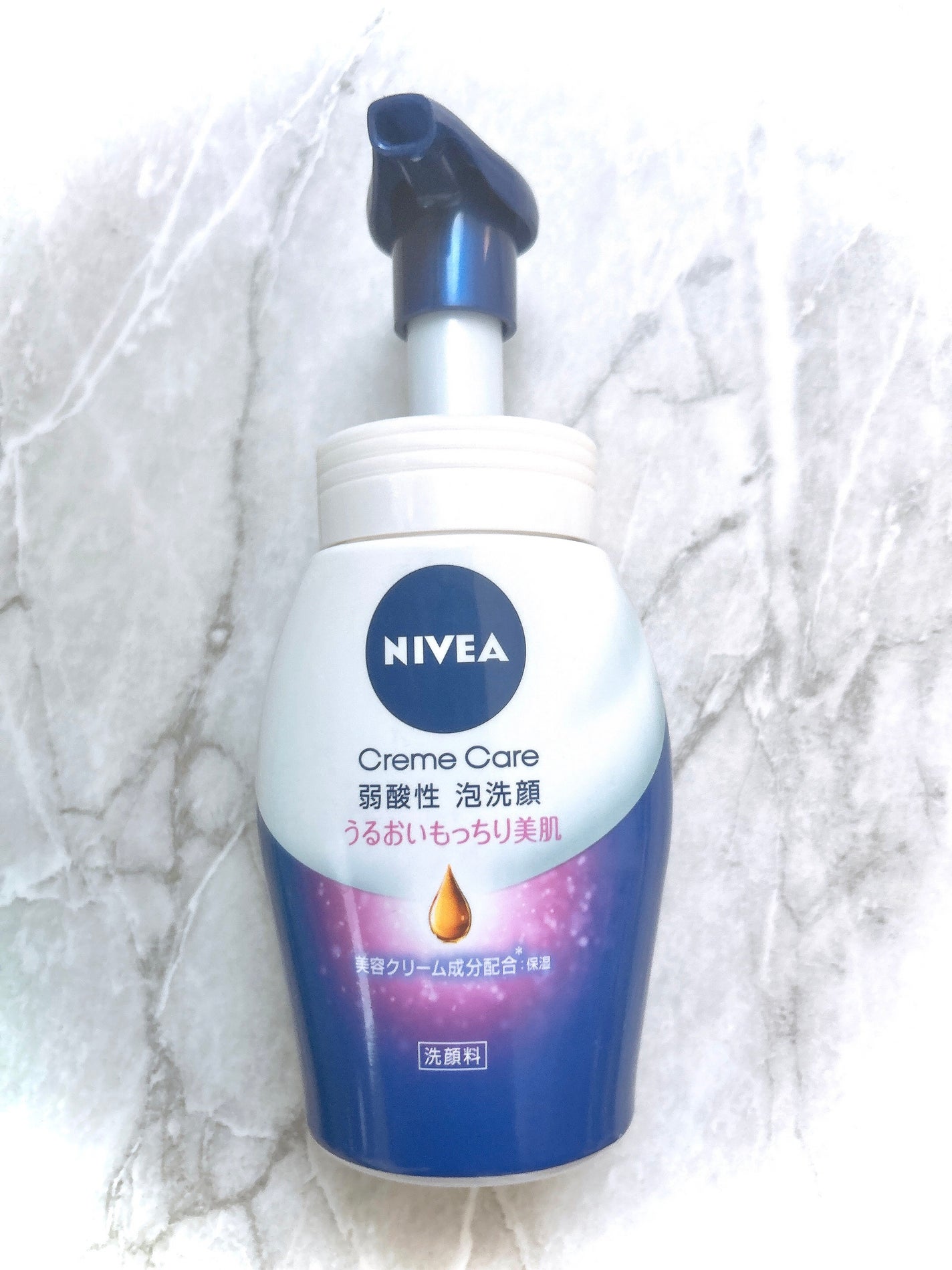 ニベア クリアビューティー弱酸性泡洗顔 もっちり美肌/ニベア/泡洗顔を使ったクチコミ(1枚目)