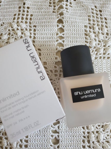 (旧)アンリミテッド ラスティング フルイド/shu uemura/リキッドファンデーションを使ったクチコミ(1枚目)
