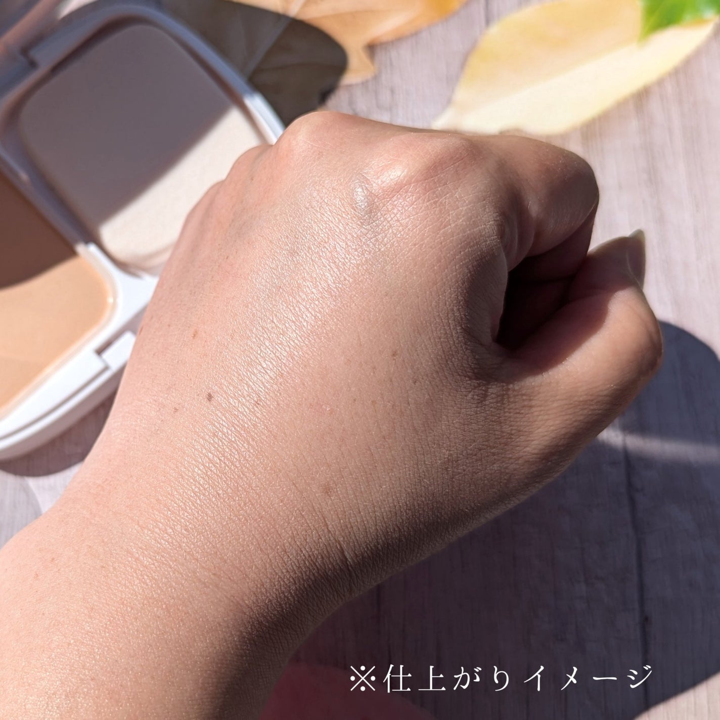 パウダーファンデーション/media luxe/パウダーファンデーションを使ったクチコミ(4枚目)