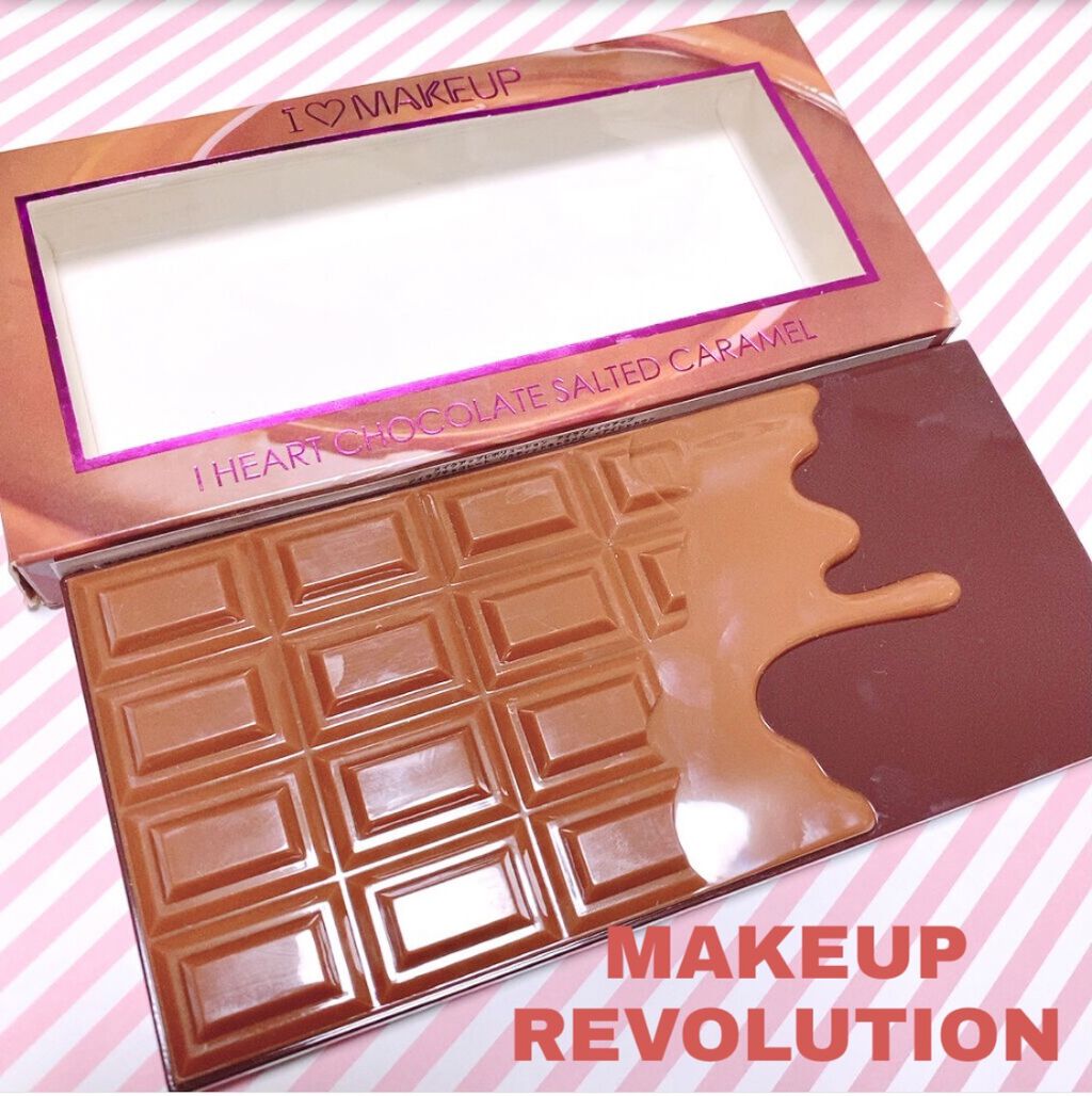 アイラブチョコレート/MAKEUP REVOLUTION/アイシャドウパレットを使ったクチコミ（2枚目）