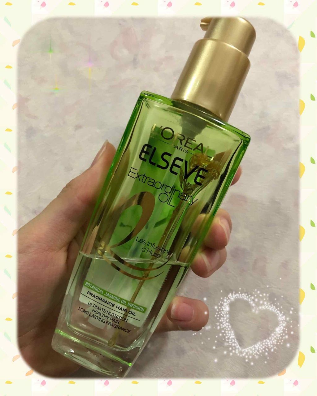 エクストラオーディナリー オイル ジャスミンインフュージョン/ロレアル パリ/ヘアオイルを使ったクチコミ(1枚目)