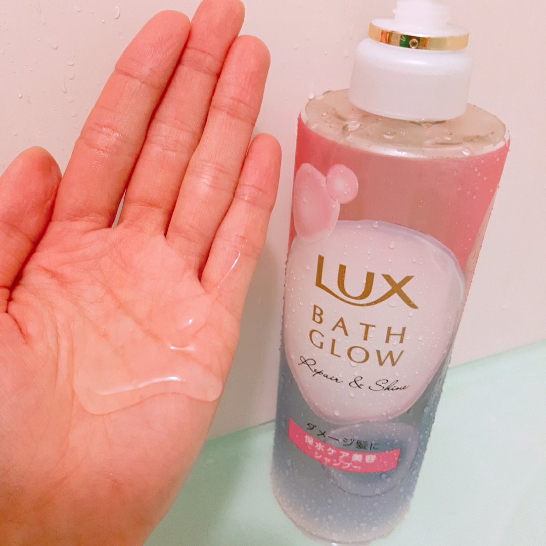 バスグロウ リペア&シャイン シャンプー / トリートメント/LUX/市販シャンプーを使ったクチコミ（1枚目）