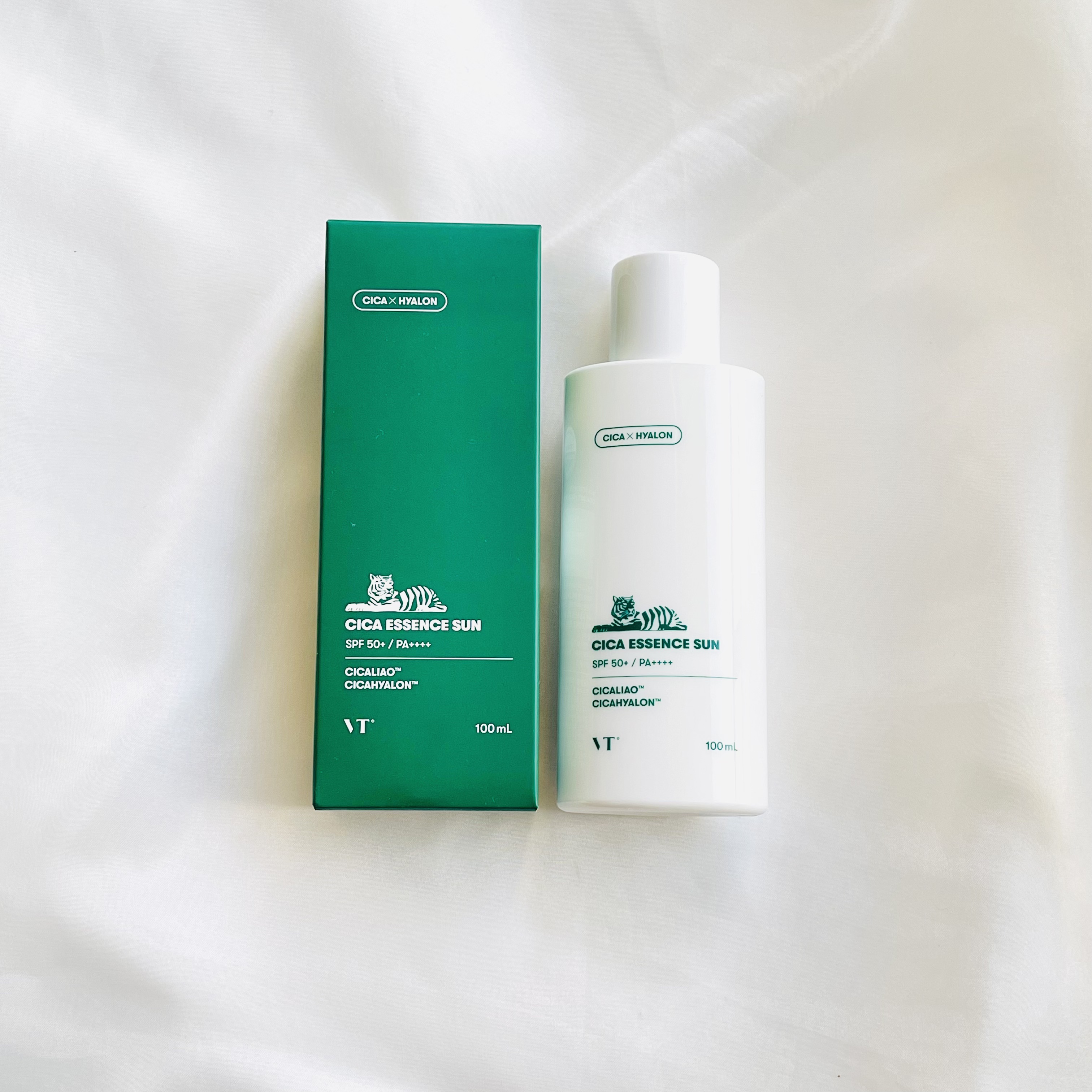 CICA エッセンスサン/VT/日焼け止めローションを使ったクチコミ（1枚目）