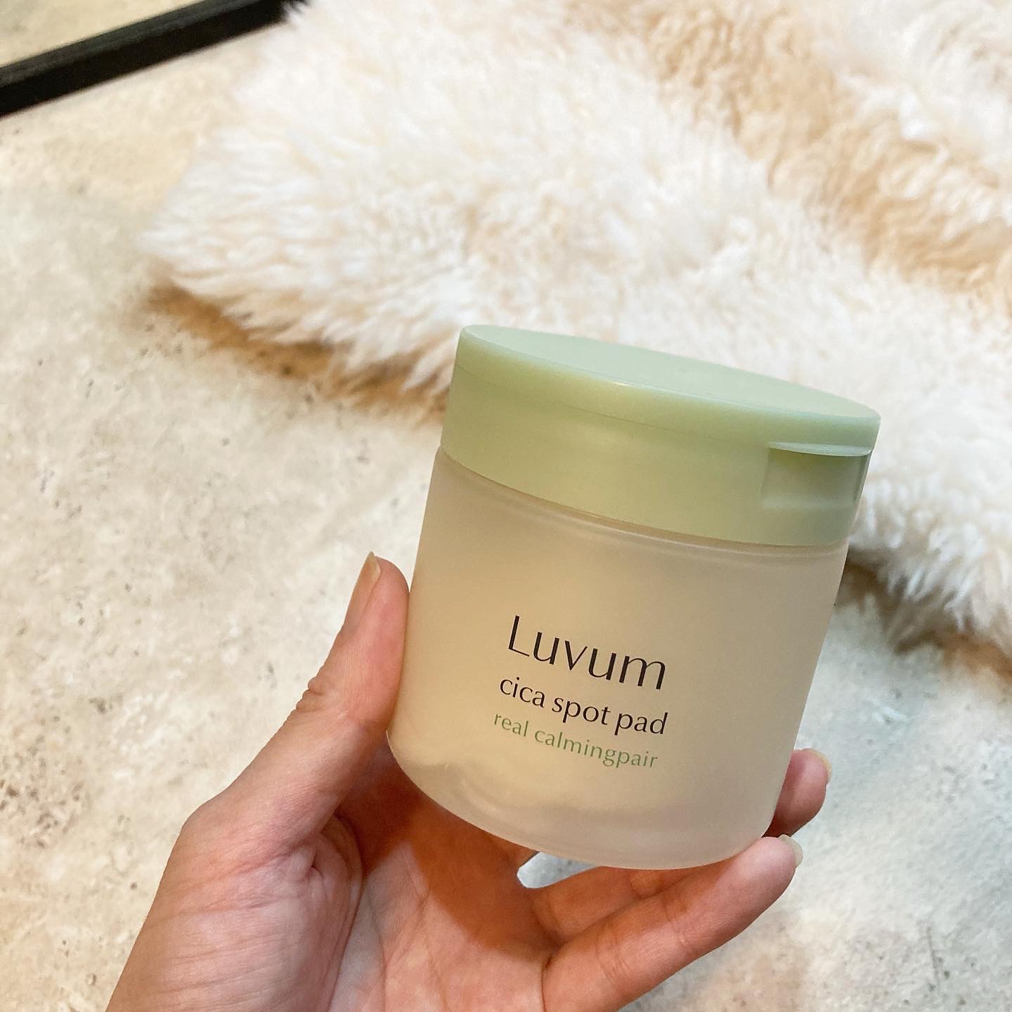 カーミングリペア若葉のシカスポットパッド/Luvum/トナーパッドを使ったクチコミ（3枚目）