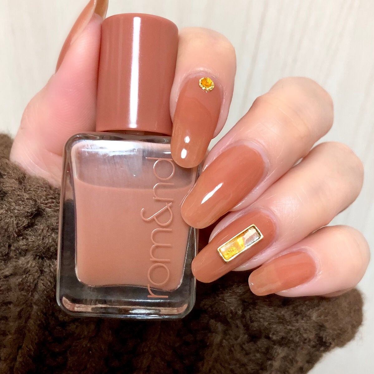 ムードペブルネイル/rom&nd/マニキュアを使ったクチコミ(3枚目)