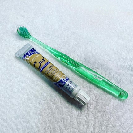 オーラツーミー ハブラシ ステインクリア ふつう/オーラツー/歯ブラシを使ったクチコミ(2枚目)