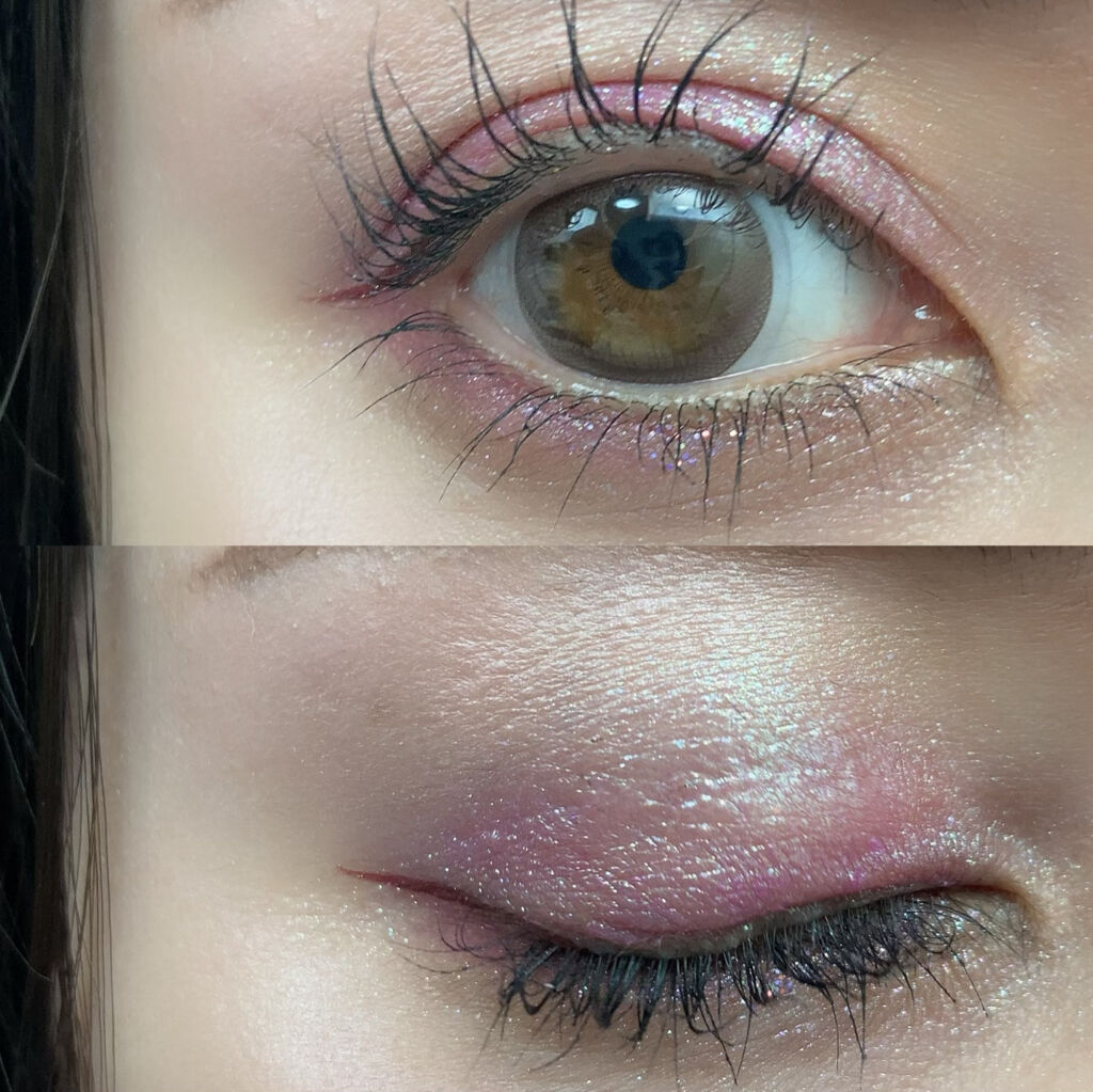 スキルレスライナー/LUMIURGLAS/リキッドアイライナーを使ったクチコミ（2枚目）