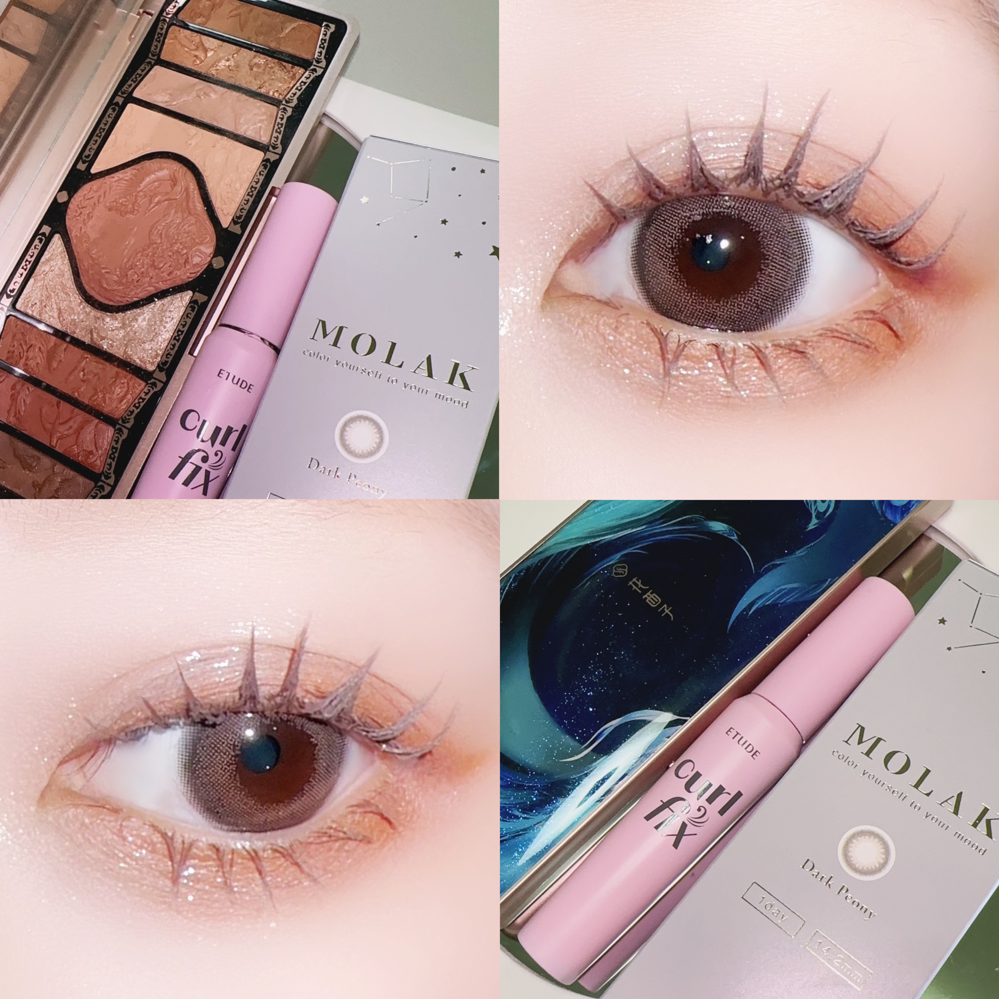 牡丹鏤月浮雕  百鳥朝鳳/花西子/アイシャドウパレットを使ったクチコミ（1枚目）